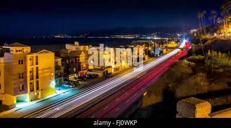 Santa Monica, Palisades Park, Pacific Coast Highway Stockfoto