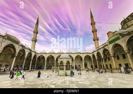 Blaue Moschee Sultan Ahmet Cami Stockfoto