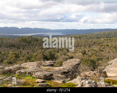 Felsformation im Grampians National Park. Stockfoto