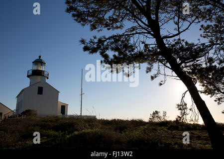 Point Loma Lighthouse, San Diego, Kalifornien, USA Stockfoto