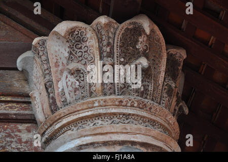 Buddhastatuen im Wat Sisaket Kloster und Museum. Vientiane, Laos Stockfoto