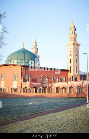 Jamia Masjib zentralen Moschee Rochdale zentralen Moschee Rochdale (CMR) früher bekannt als Idara Taleem-Ul-Islam wurde 1974 b eingerichtet Stockfoto