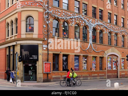 Manchester, UK - 16. Februar 2016: Afflecks ist ein alternatives Kaufhaus im Northern Quarter Stockfoto