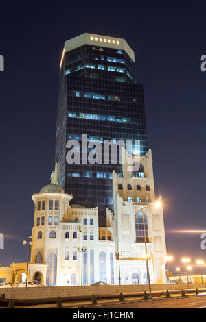 Art-Deco-Architektur in Doha, Katar Stockfoto