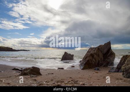 Ayrmer Cove, Devon, England Stockfoto