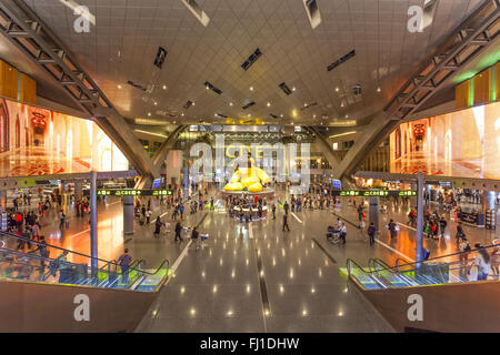 Internationalen Flughafen in Doha Hamad Stockfoto
