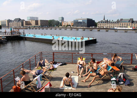 Berlin, People, Lifestyle und Architektur Stockfoto