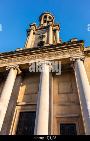 Ein Marylebone, ehemalige anglikanische Kirche (Kirche der Heiligen Dreifaltigkeit) in London, UK Stockfoto