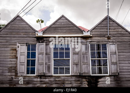 Architekturdetails, St. John's, Antigua Stockfoto