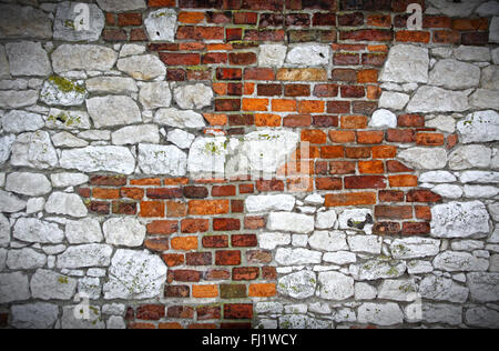 Alten Grunge schmutzige Mauer, Vintage-Hintergrund Stockfoto