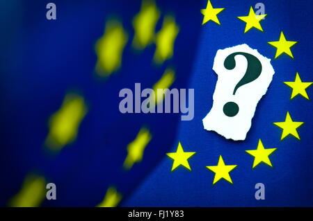 Europäischen Union Flag Konzept Stockfoto