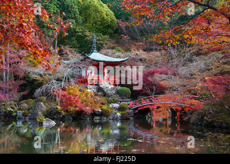 Daigoji, Tempel des Shingon Sekte des japanischen Buddhismus und ein designierter Weltkulturerbe der UNESCO in Kyoto, Japan. Stockfoto