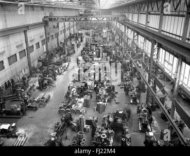 Horsehay Werke Joseph Adamson Unternehmen Stahl Eisen Produktionsfabrik der 1960er Jahre Stockfoto