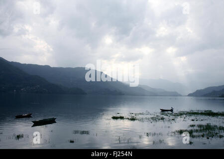 Nepal Bilder von Menschen und Landschaften Stockfoto