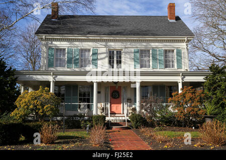 Kapitän Farris House Bed And Breakfast, South Yarmouth, Massachusetts, USA, Nordamerika Stockfoto