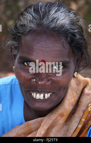 Schöne Frau in Sri Lanka Stockfoto