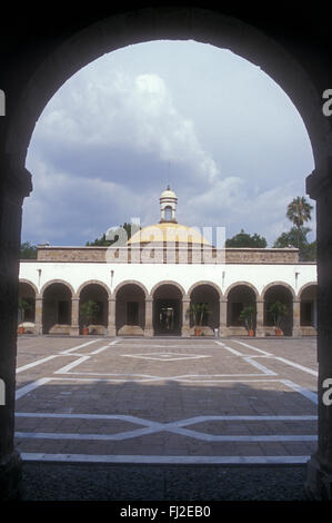 Innenhof der Instituto Cultural de Cabanas, ein UNESCO-Weltkulturerbe in Guadalajara, Jalisco, Mexiko Stockfoto