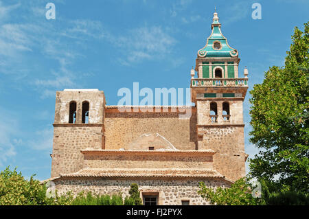 Mallorca, Balearen, Spanien: Real Cartuja de Valldemossa, ein altes Kartäuserkloster gegründet als königliche Residenz Stockfoto