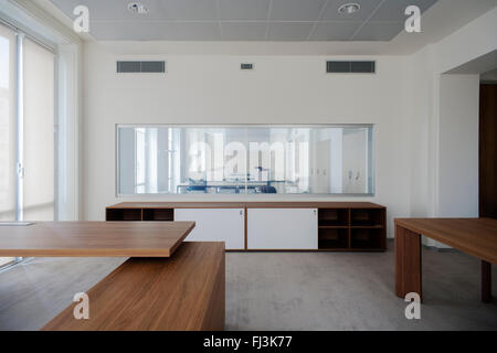 Leeres Executive Office-Interieur Stockfoto