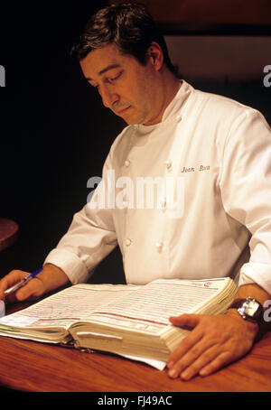 Joan Roca, El Celler de Can Roca, Girona, Stockfoto