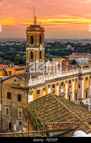 Campidoglio, Kapitol, Rom, Italien. Stockfoto