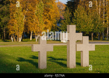 Deutscher Soldatenfriedhof in Maarjamäe Memorial Complex, Tallinn, Estland Stockfoto