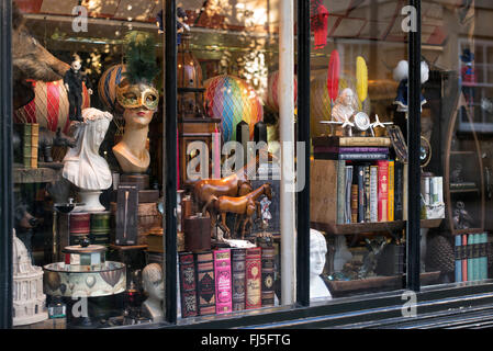 Scriptum Schaufenster, Turl Street, Oxford, England Stockfoto