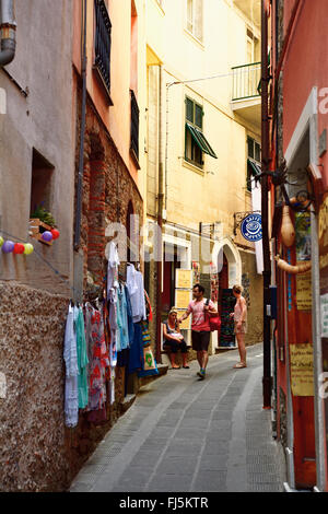Corniglia ist ein Frazione ("Bruch") von der Comune von Vernazza in der Provinz von La Spezia. Stockfoto