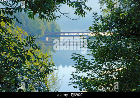 Nagold Damm, Deutschland Stockfoto