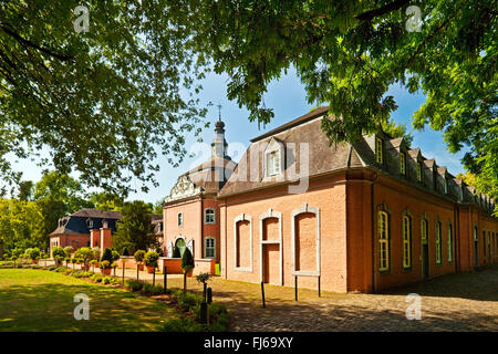 Schloss Wickrath, Deutschland, Nordrhein-Westfalen, Niederrhein, Mönchengladbach Stockfoto