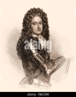 William Cavendish, 1. Duke of Devonshire, 1640-1707, ein englischer Soldat und Politiker der Whig Stockfoto