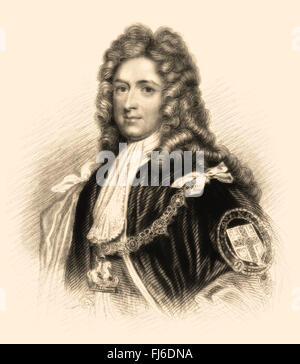 Charles Seymour, 6. Herzog von Somerset, 1662-1748, ein britischer peer Stockfoto