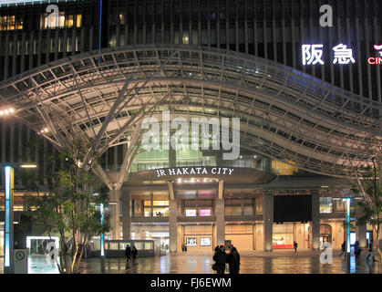 Japan, Fukuoka, Bahnhof Hakata, Stockfoto