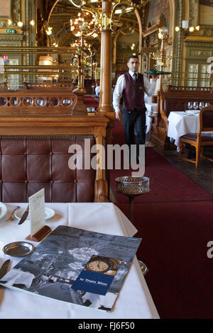 Le Train Bleu Restaurant Paris Frankreich Stockfoto