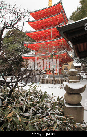 Japan, Fukuoka, Tochoji Tempel, Pagode, Stockfoto