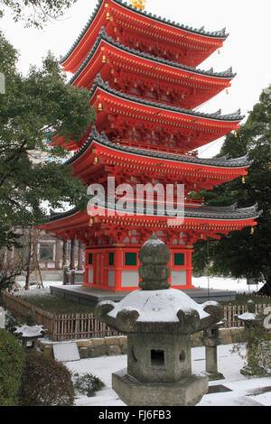 Japan, Fukuoka, Tochoji Tempel, Pagode, Stockfoto