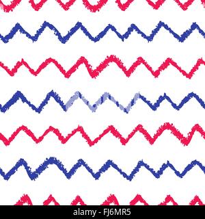 Nahtlose Chevron-Muster. Stock Vektor