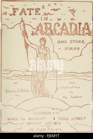 Schicksal in Arcadia und andere Gedichte (1892) Stockfoto