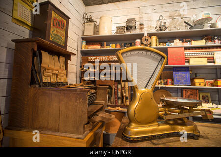 Alpine, Texas - Museum des Big Bend im Sul Ross State University. Stockfoto