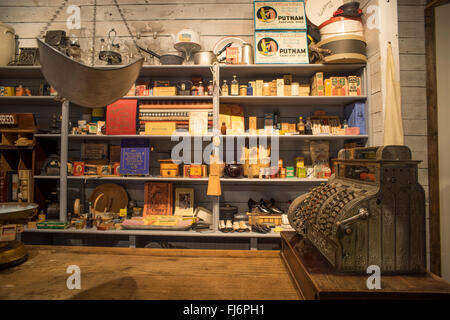 Alpine, Texas - Museum des Big Bend im Sul Ross State University. Stockfoto