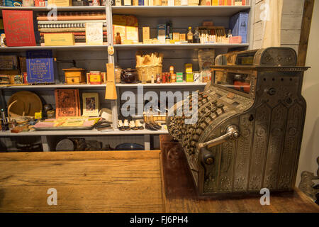 Alpine, Texas - Museum des Big Bend im Sul Ross State University. Stockfoto