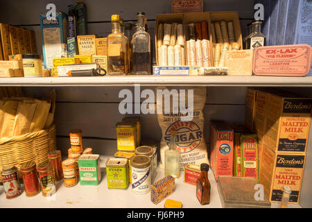 Alpine, Texas - Museum des Big Bend im Sul Ross State University. Stockfoto