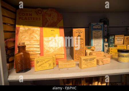 Alpine, Texas - Museum des Big Bend im Sul Ross State University. Stockfoto