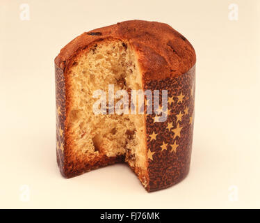 Italienische Panettone Kuchen, Provinz Rom, Region Latium, Rom, Italien Stockfoto