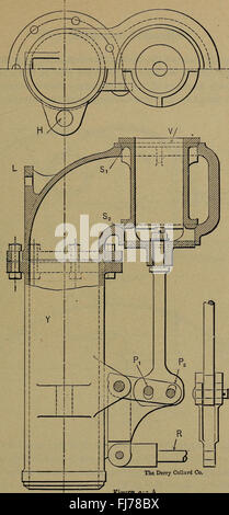 Lokomotive Kesselbau; eine praktische Abhandlung für Kesselschmiede, Kessel und Inspektoren (1912) Stockfoto