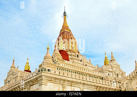 Ananda-Tempel in Bagan Myanmar Stockfoto