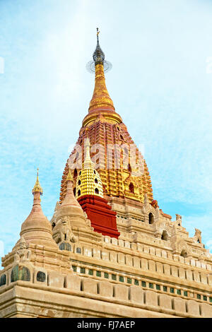 Ananda-Tempel in Bagan Myanmar Stockfoto