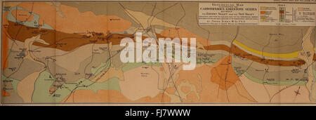 Die vierteljährlich erscheinende Zeitschrift der Geological Society of London (1917) Stockfoto