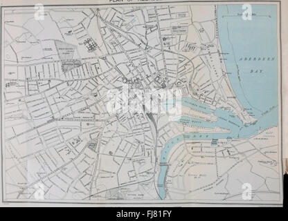 Eine bildhafte und beschreibende Anleitung zur Aberdeen, Deeside, Donside, Strathspey, Cruden Bay, Huntly, Banff, Elgin, etc. (1914) Stockfoto