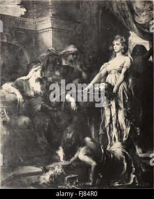 Katalog des tableaux anciens et modern - par Juan de Arellano, Goya, Van Goyen - dessins anciens et aquarelles modern - le tout dépendant de l'importante Collection de M. D.- de G.- (1896) Stockfoto